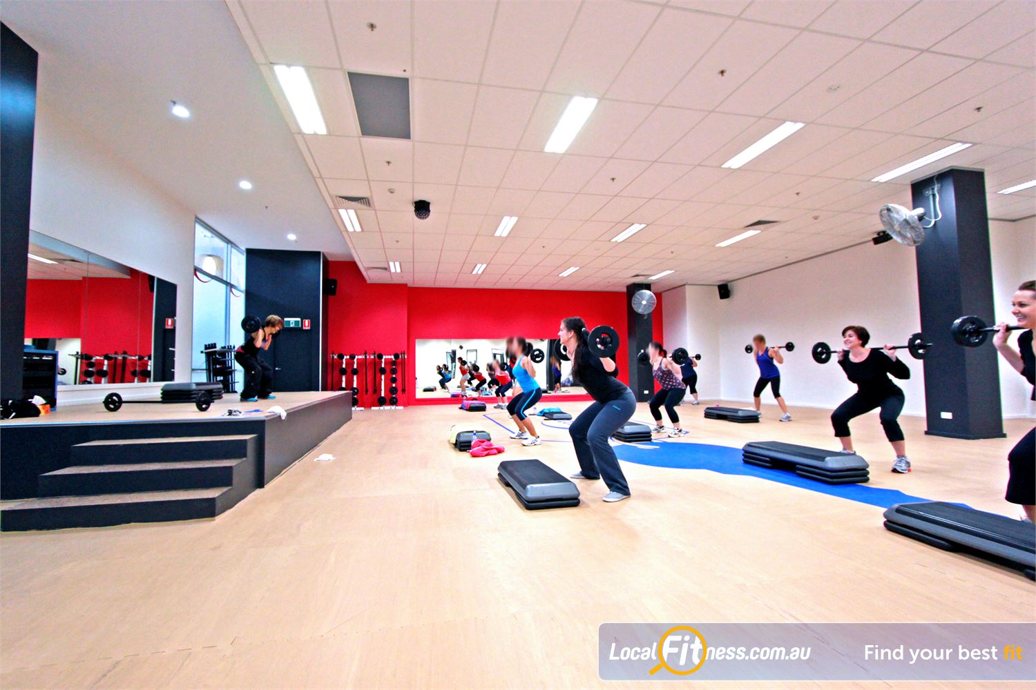 Fernwood Fitness Belconnen Popular group classes including Belconnen Yoga, Pilates and Zumba.