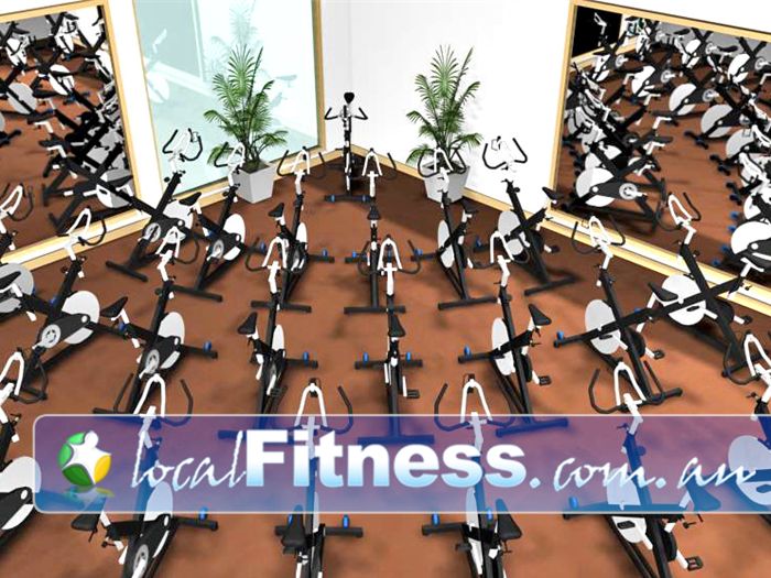 Re-Creation Health Clubs Hoppers Crossing Re-creation Point Cook gym will feature a modern cycle studio.