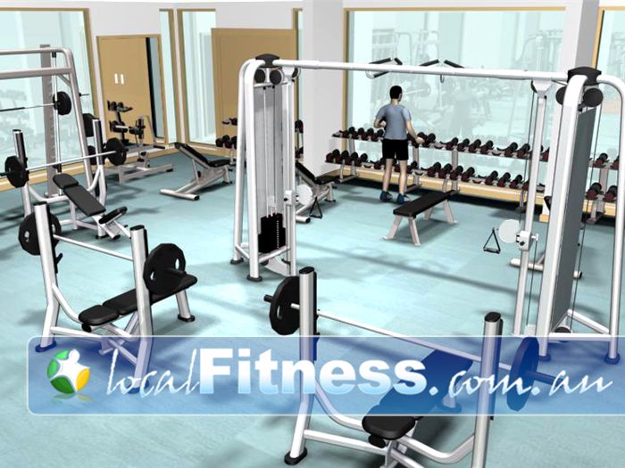 Re-Creation Health Clubs Near Werribee Huge range of free weights in our Hoppers Crossing gym.