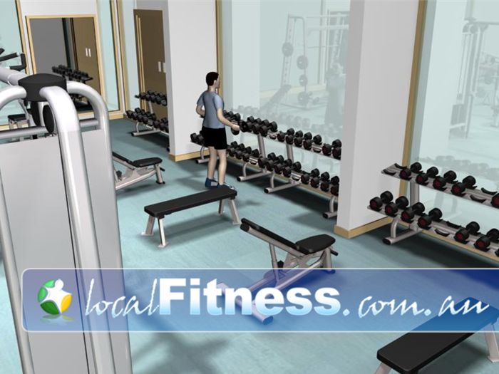 Re-Creation Health Clubs Hoppers Crossing We will provide a comprehensive selection of dumbbells and barbells.