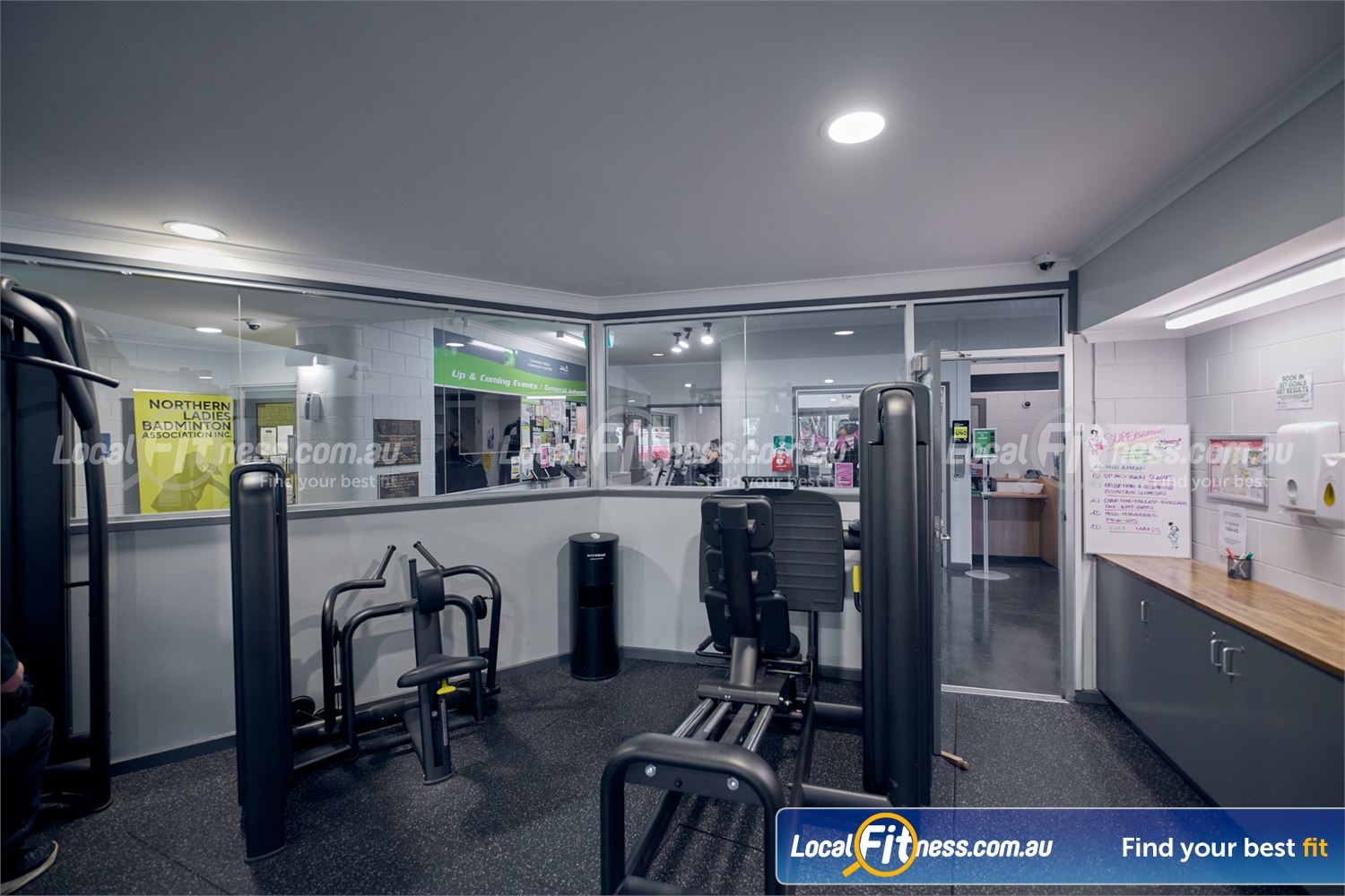 Diamond Creek Community Centre Near Wattle Glen Our Diamond Creek gym includes easy to use pin-loaded strength equipment.