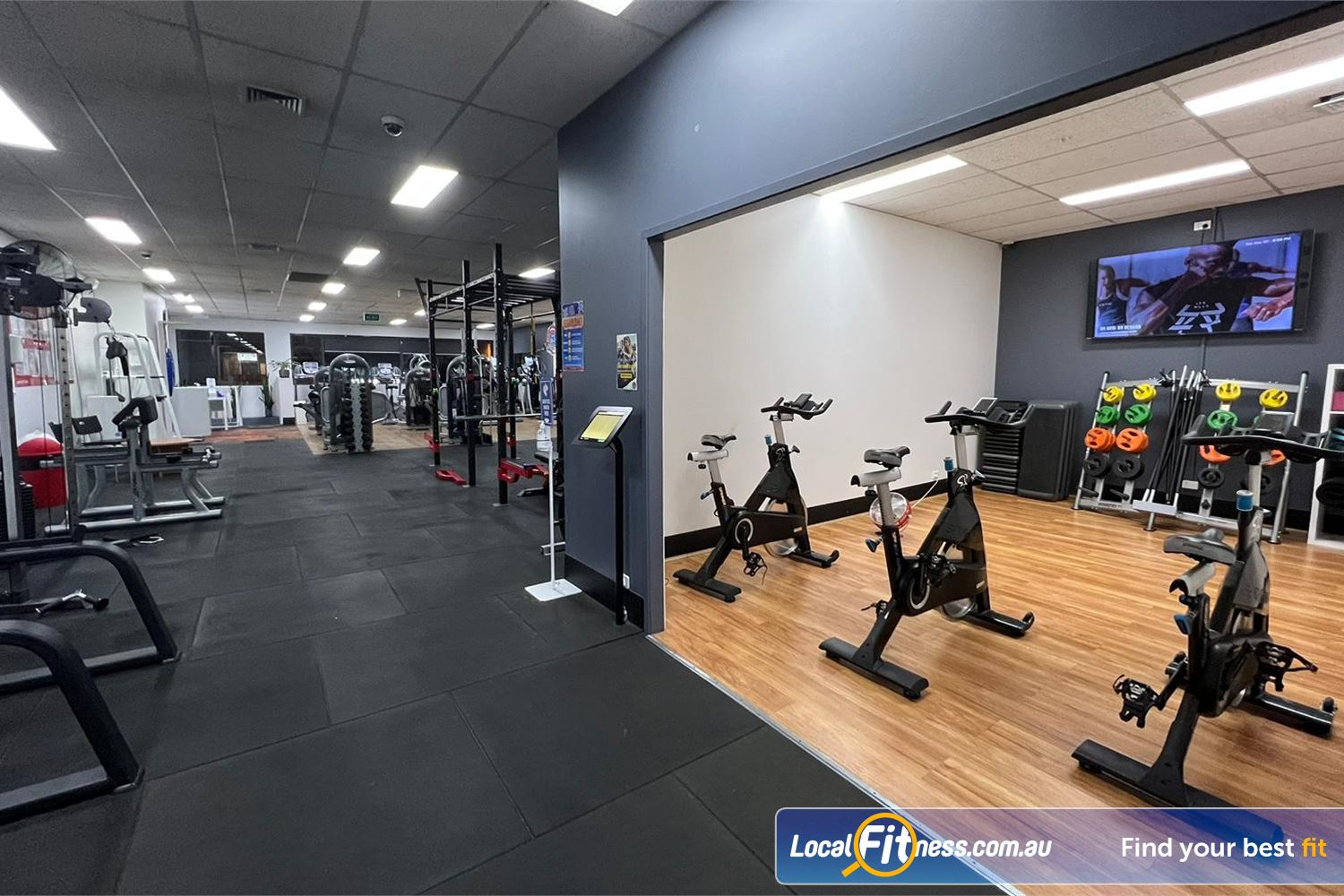 Carlton Fitness Gym Carlton North Training day or night with Les Mills Virtual classes.