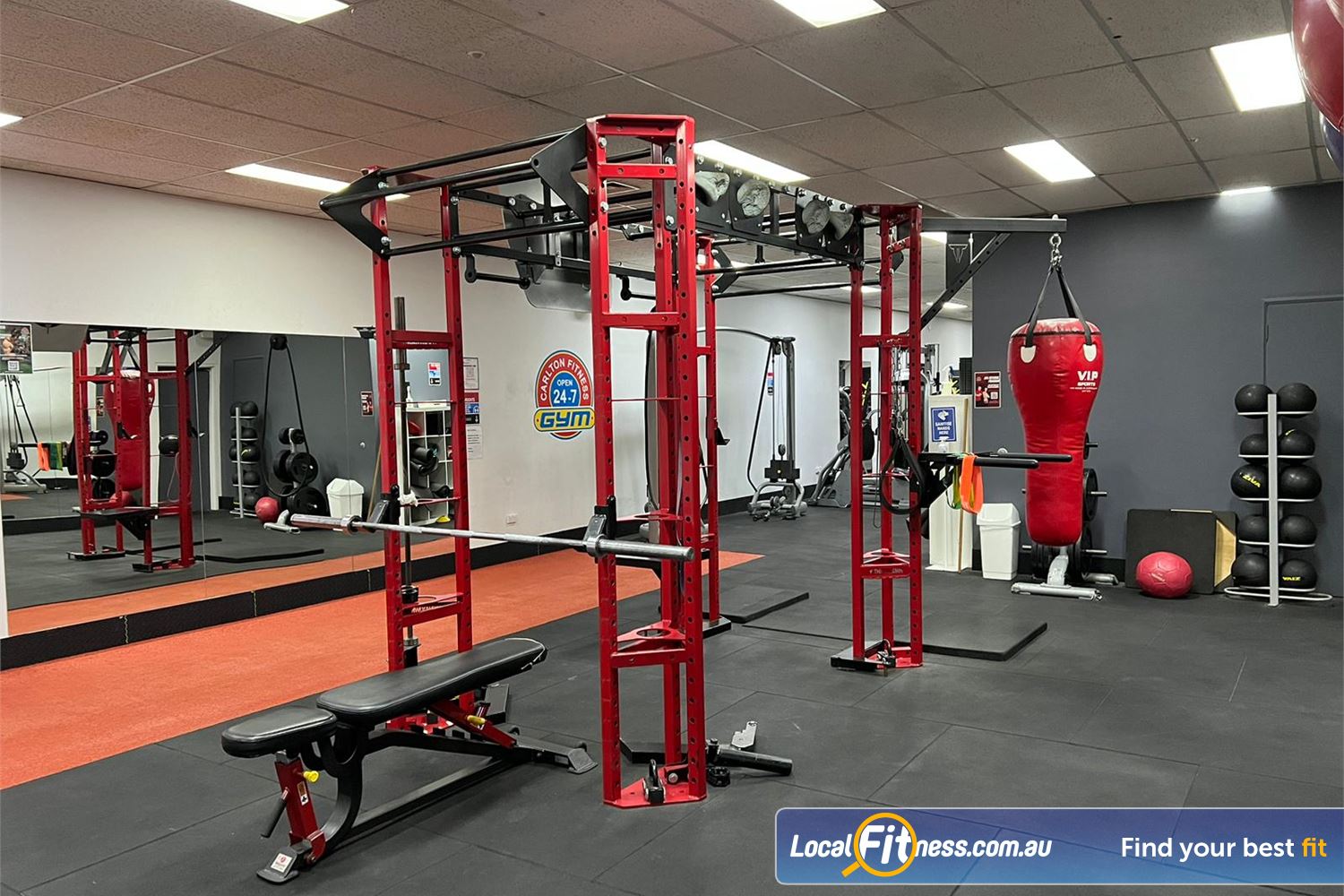 Carlton Fitness Gym Near Princes Hill Our Carlton personal training team can take you through a strength workout.