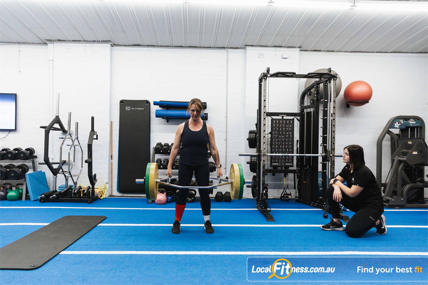 Authentic Health Studio Near Niddrie Our team can help design a strength training program for women.