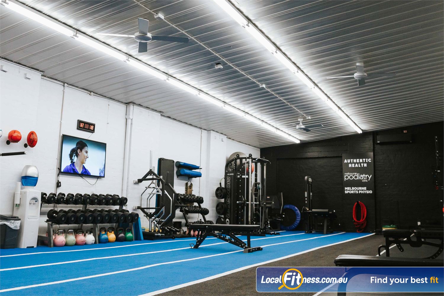 Authentic Health Studio Essendon Our private strength and conditioning gym in Essendon.