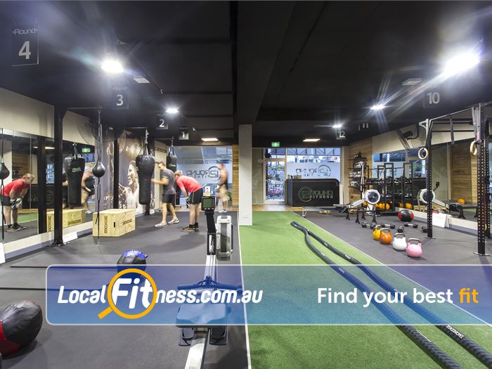 12 Round Fitness Near Richmond North Our Richmond gym is fully equipped for functional training and boxing.