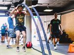 12 Round Fitness Richmond Gym Fitness Battle ropes, kettlebells, sled