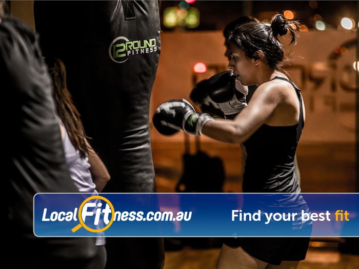 12 Round Fitness Near South Yarra Combining 3-minute boxing rounds to really give you a workout.