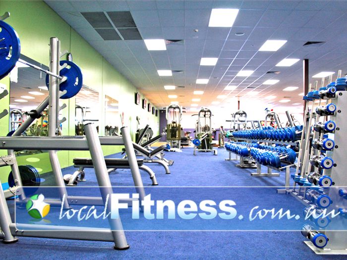 Genesis Health + Fitness Near Junction Village A fully equipped free-weights area in our Cranbourne gym.<br />