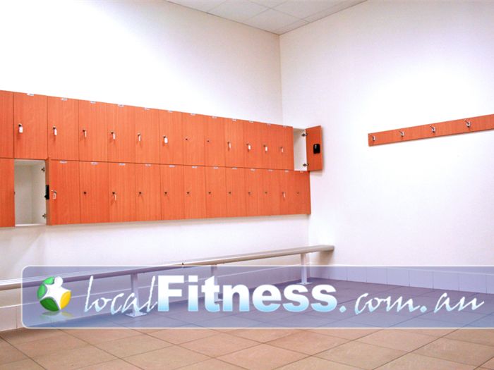 Genesis Health + Fitness Cranbourne Personalised locker area to store your belongings.