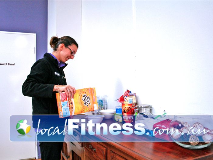 Genesis Health + Fitness Cranbourne Complimentary breakfast, tea and coffee for our valued members.