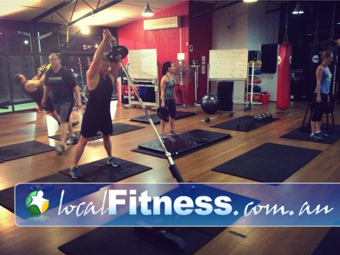 Damien Kelly Fitness Studio Near Queens Park Group training is more fun and can raise your intensity by 25%.<br />