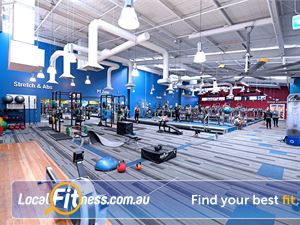 Goodlife Health Clubs Gym Gladstone Park  | The spacious Goodlife Essendon gym floor.