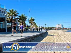 South Pacific Health Clubs Gym Ripponlea  | Picture training as you watch Melbourne's sunrise or