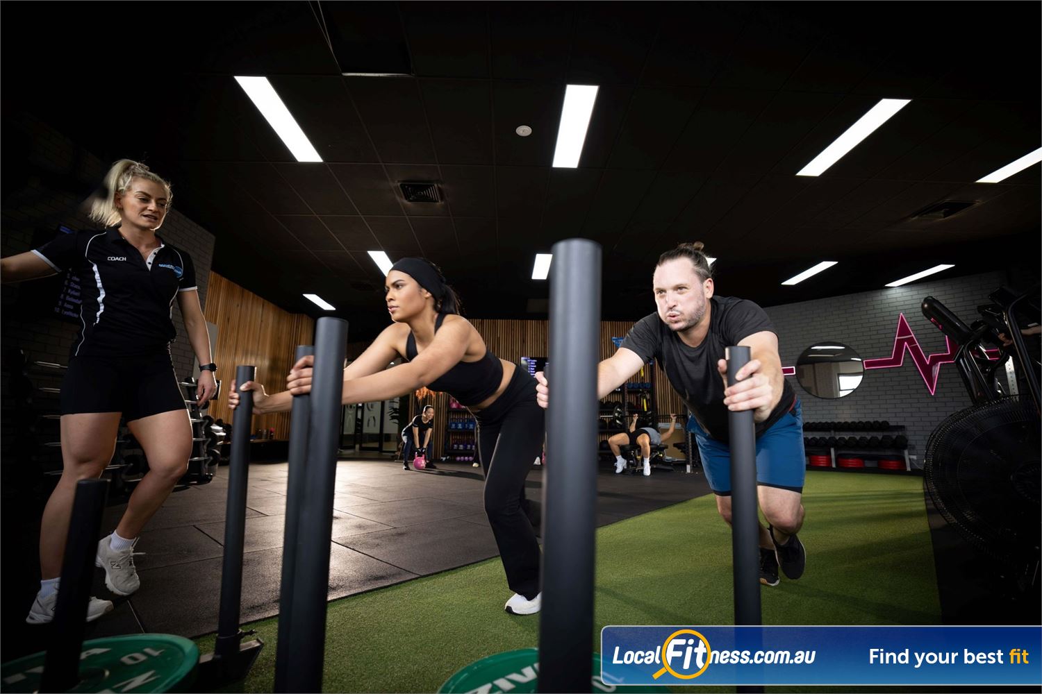 Coaching Zone Near Avondale Heights Our Maidstone HIIT gym classes focus on strength and conditioning.