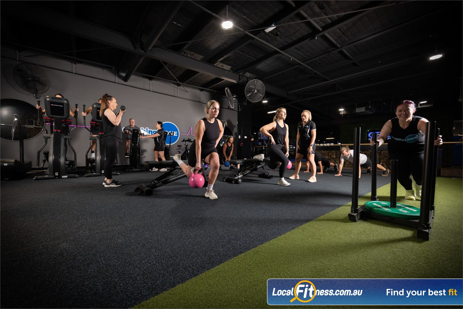 Coaching Zone Maidstone Our Maidstone gym includes a sled track, strength matrix, kettlebells, dumbbells and more.