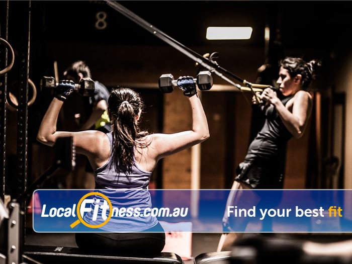 12 Round Fitness Prahran Functional strength training in a HIIT format.