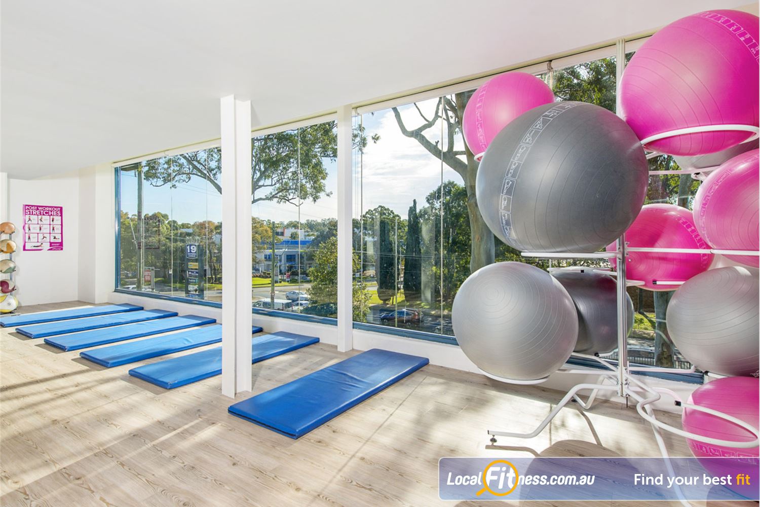 Fernwood Fitness Castle Hill Beautiful views while you train at Fernwood Castle Hill.
