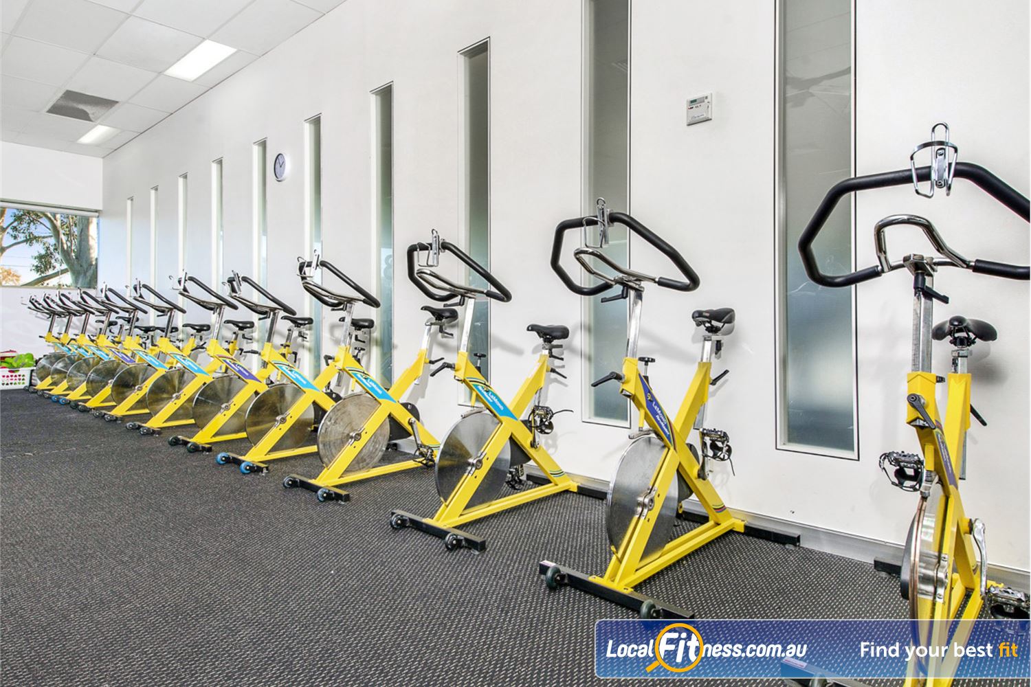 Fernwood Fitness Near Beaumont Hills Burn calories fast with Castle Hill cycle classes.