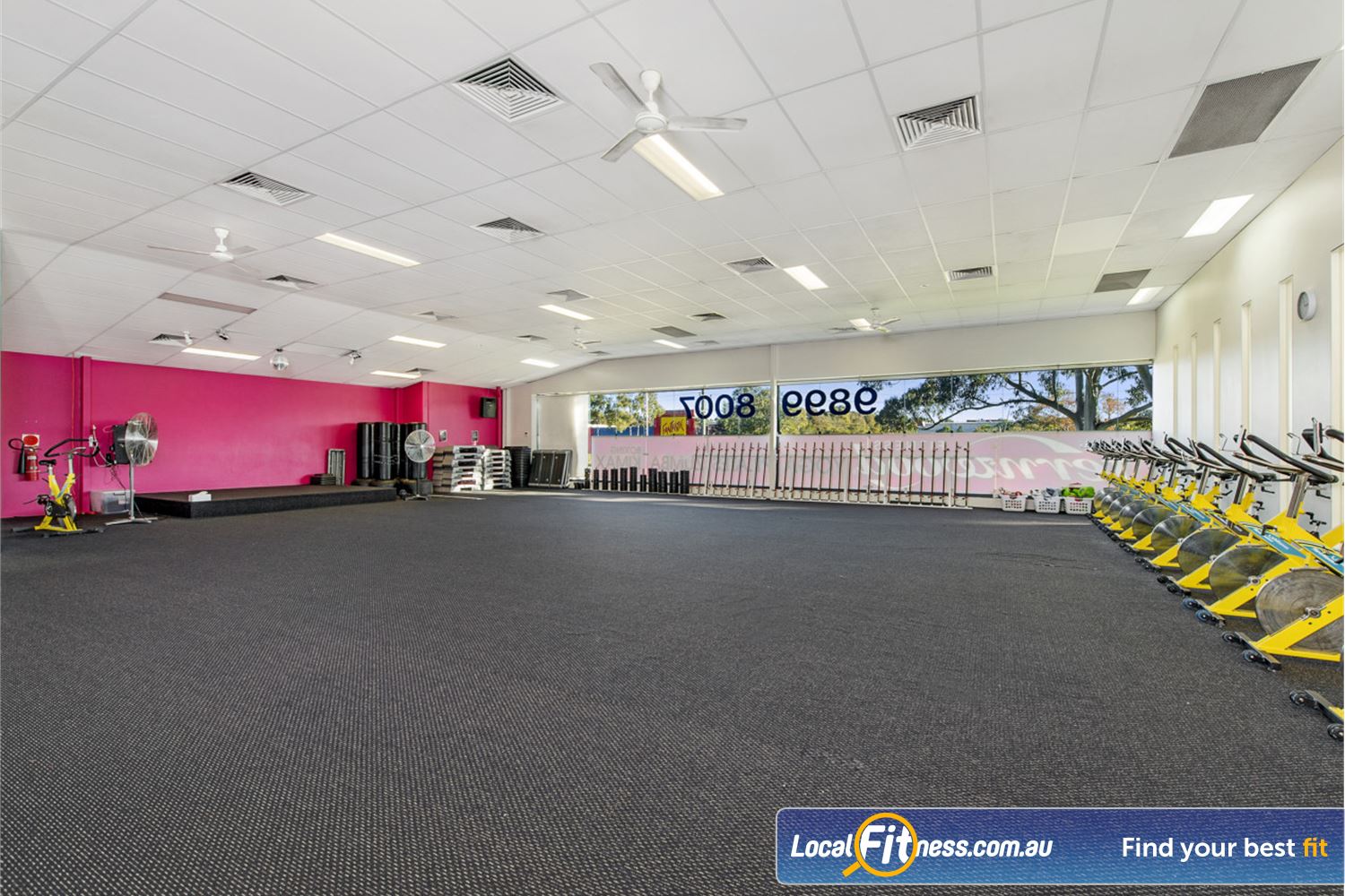 Fernwood Fitness Near Glenhaven Over 45 classes per week inc. Les Mills, Yoga, Pilates, Zumba and more.