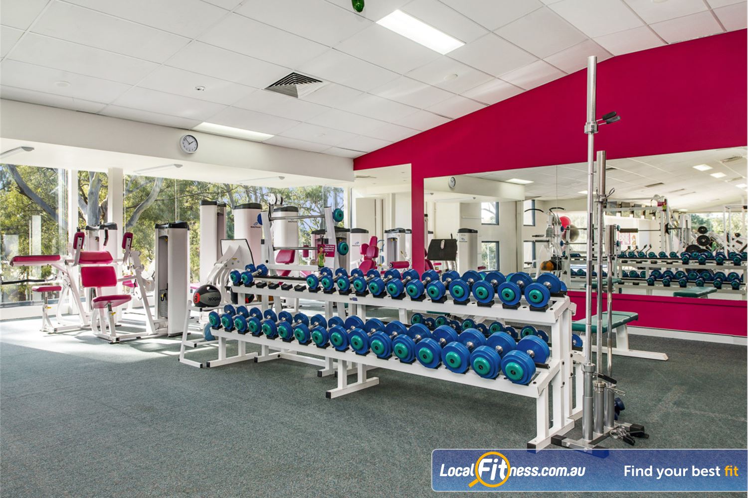 Fernwood Fitness Near Beaumont Hills Our Castle Hill gym includes a full range of free-weights and pin-loading equipment.