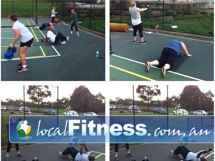 Elite Outdoor Fitness Near Dural Cherrybrook group training in the great fresh outdoors, not stuck indoors in the gym.