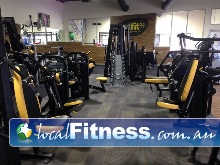 Outfit 24 Cranbourne Enjoy Cranbourne 24 hour gym strength training when you want.
