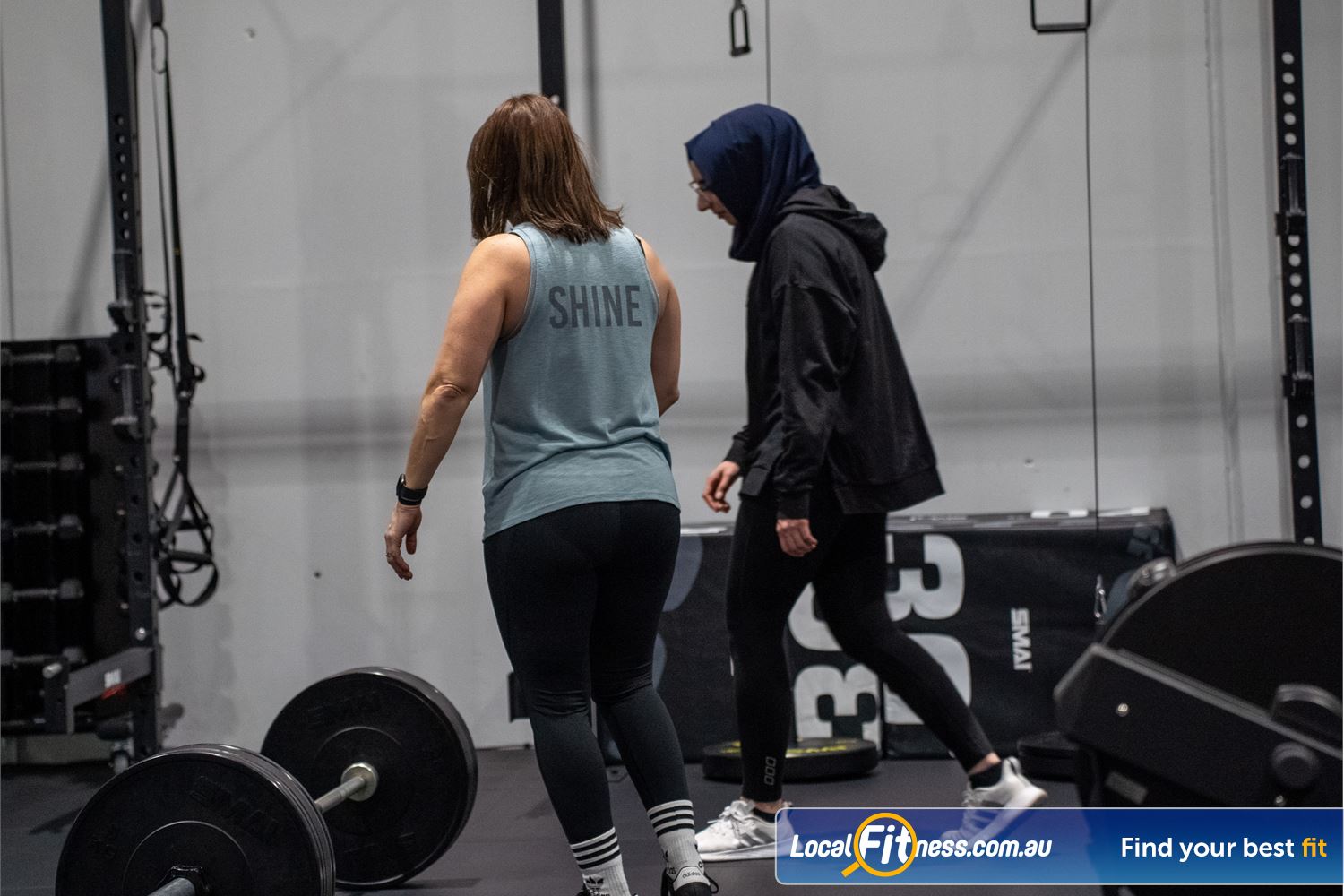 Elite Fitness Female Studio Thomastown The functional training and Thomastown HIIT womens gym space.