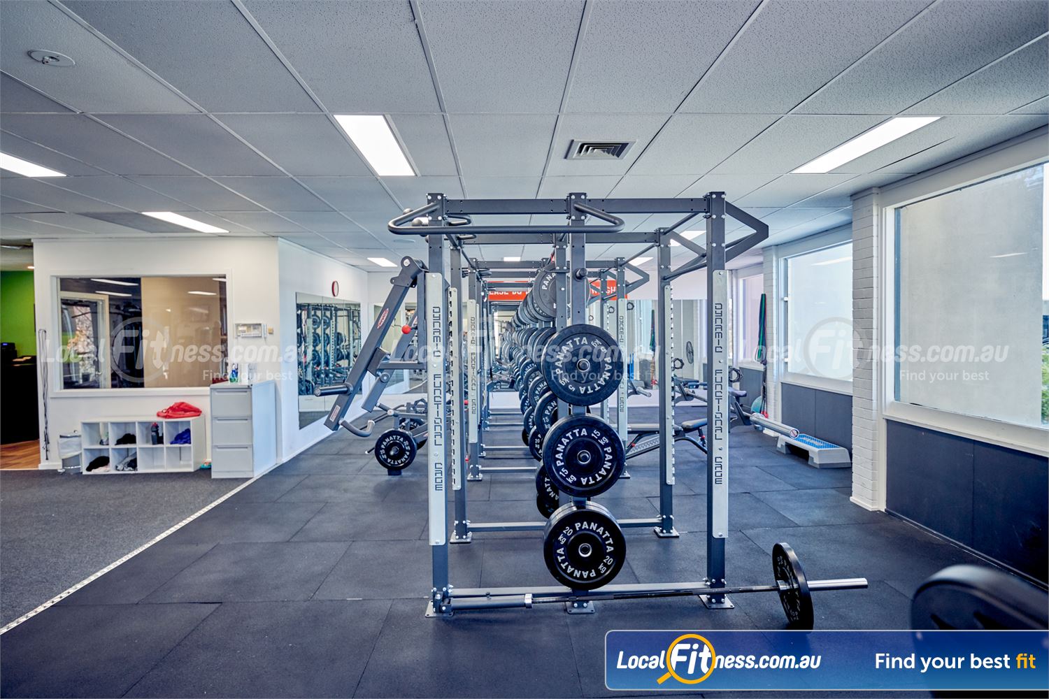 6 Degrees South Health & Fitness Near Brighton North A full range of weight plates to cater for all levels of strength training.