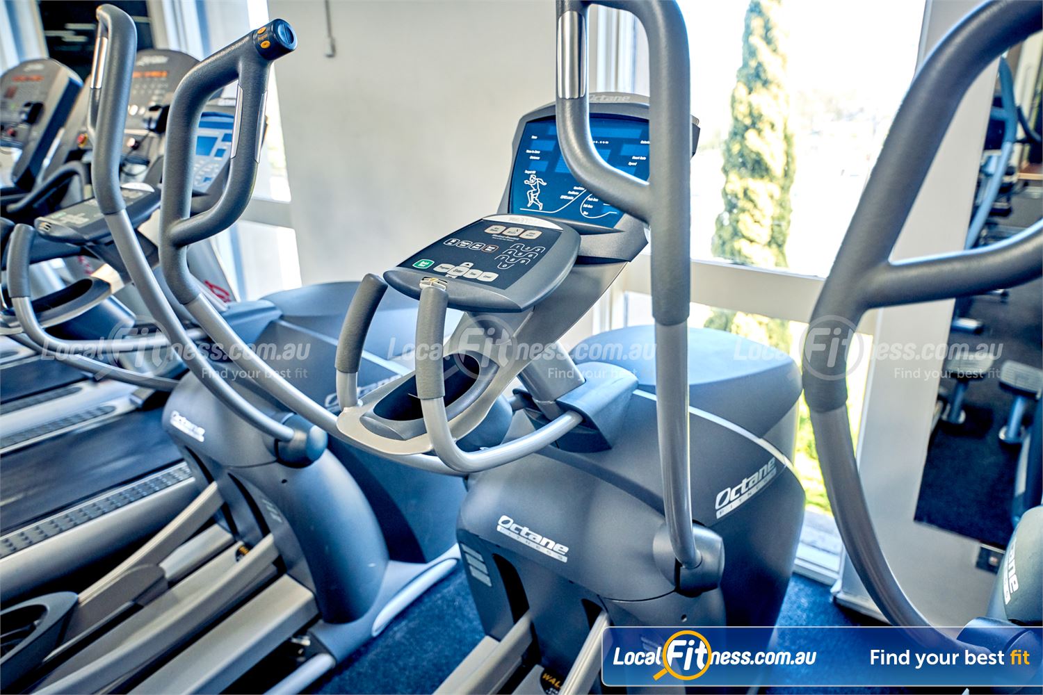 6 Degrees South Health & Fitness Near Brighton North The state of the art Octane cross-trainer.