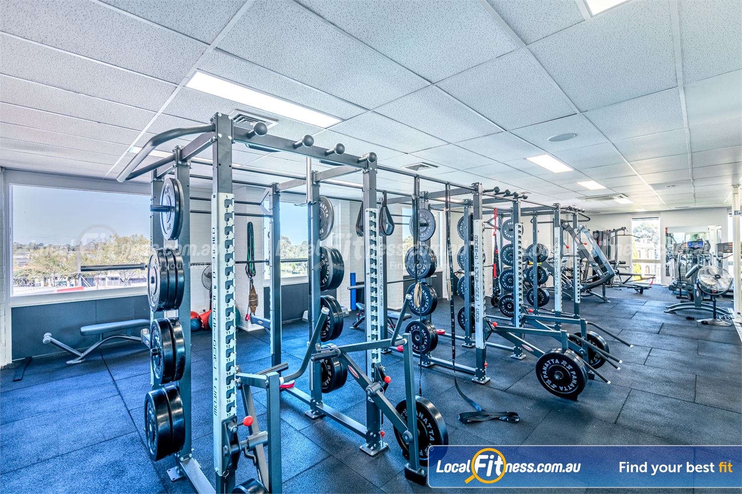 6 Degrees South Health & Fitness Elsternwick Our Elsternwick gym includes hi-performance Dynamic Functional Cage from Panatta.