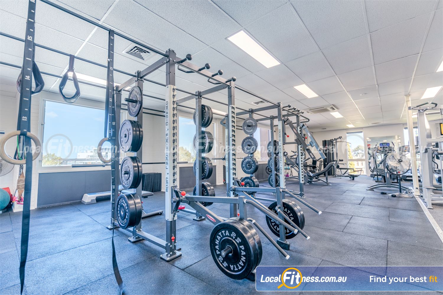 6 Degrees South Health & Fitness Near Brighton North Our Elsternwick gym includes a hi-performance Dynamic Functional Cage from Panatta.