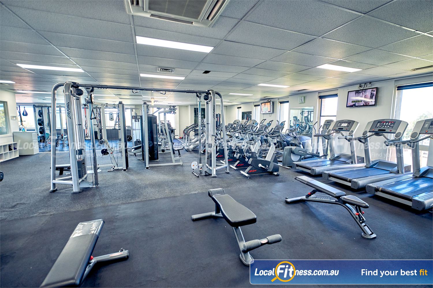 6 Degrees South Health & Fitness Near Gardenvale Full range of benches, barbells, dumbbells and more.