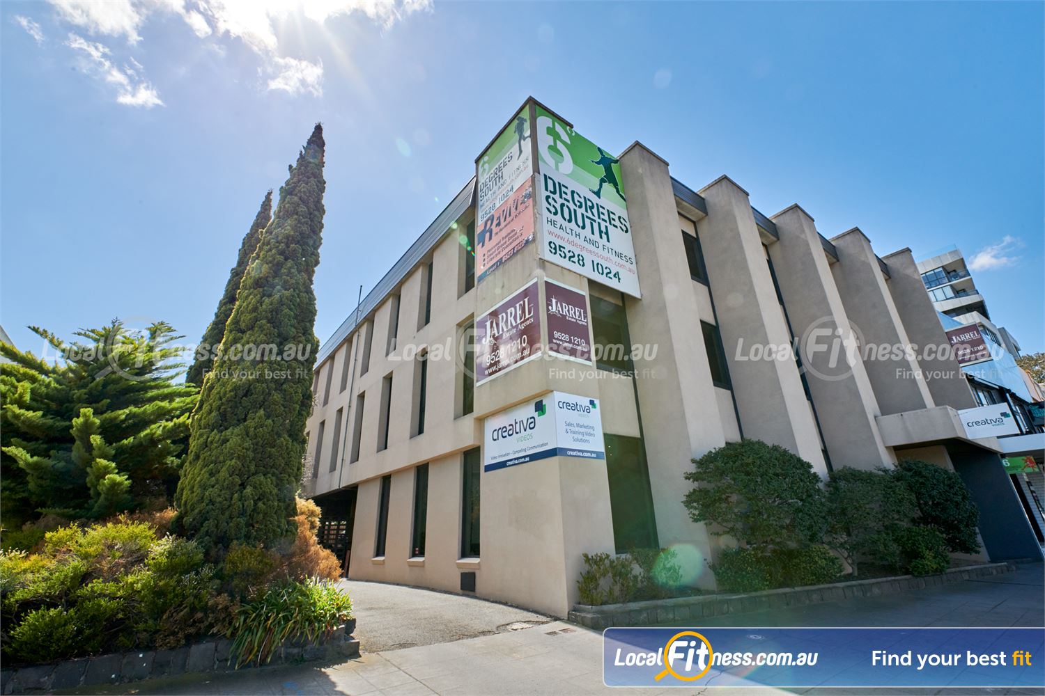 6 Degrees South Health & Fitness Elsternwick 6 Degrees South has been servicing the Elsternwick, Elwood, Brighton, Caulfield area for over 30 years.