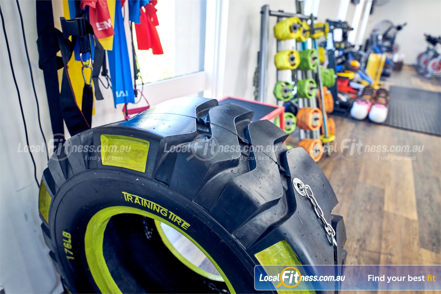 6 Degrees South Health & Fitness Elsternwick Our Elsternwick functional training area is fully equipped.
