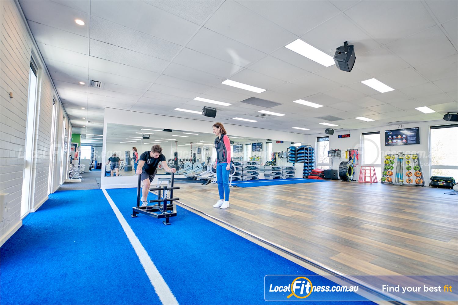 6 Degrees South Health & Fitness Near Gardenvale Enter the Fit Zone for our group functional training classes.
