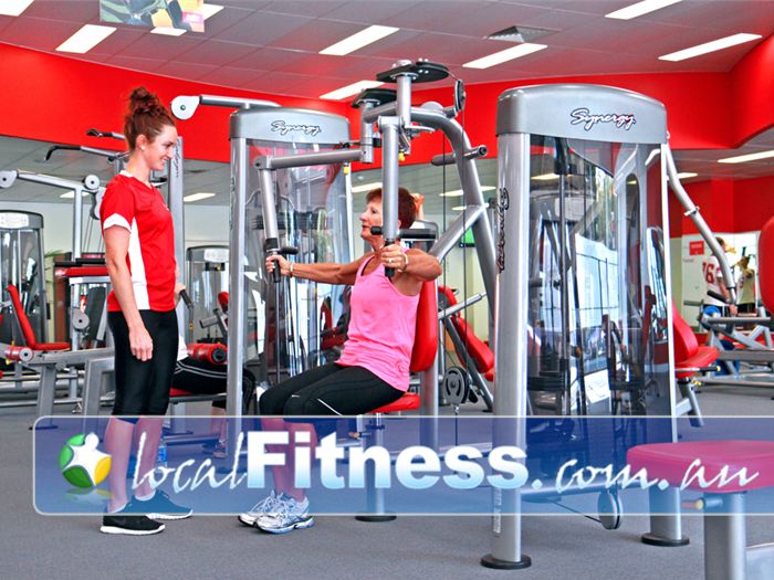 Jetts Fitness Near Manifold Heights State of the art Calgym Synergy strength line at our Geelong West gym.