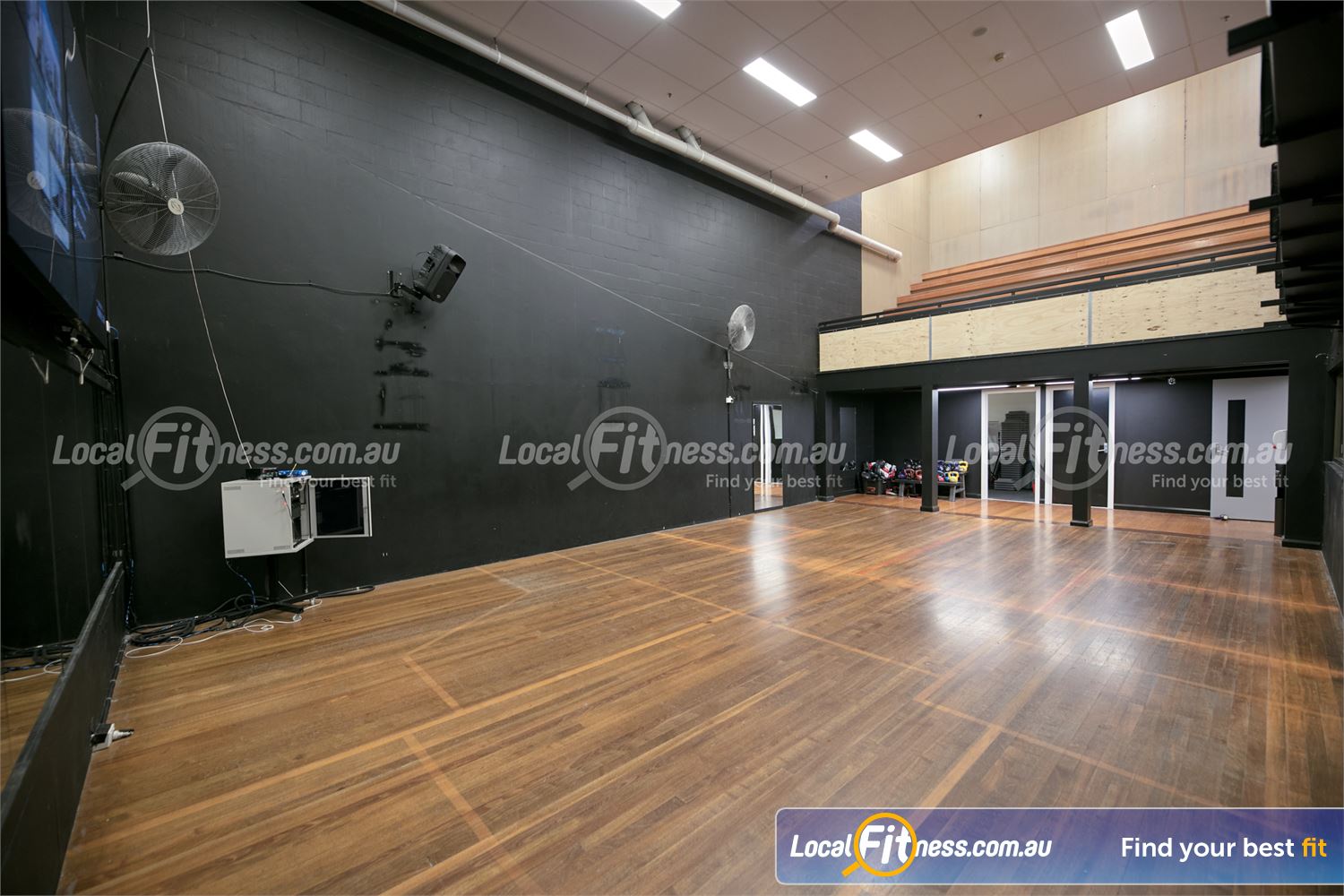 Diamond Valley Sports and Fitness Centre Near Saint Helena 1 of 3 group fitness areas at the Diamond Valley Sports and Fitness Centre.