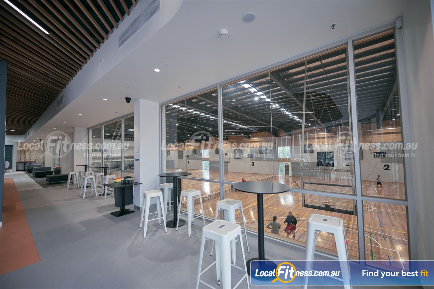 Diamond Valley Sports and Fitness Centre Near Montmorency The Cafe provides stadium view seating so you can watch live sports from our relaxing Cafe.