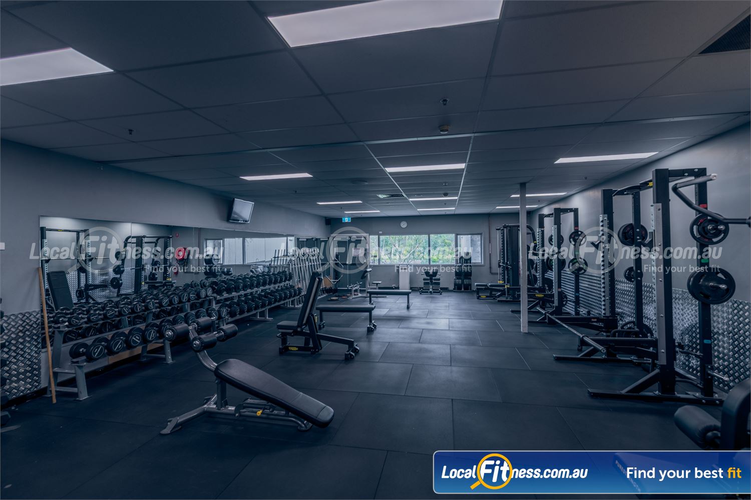 Diamond Valley Sports and Fitness Centre Near Eltham North Our Greensborough gym includes a fully equipped free-weights area.