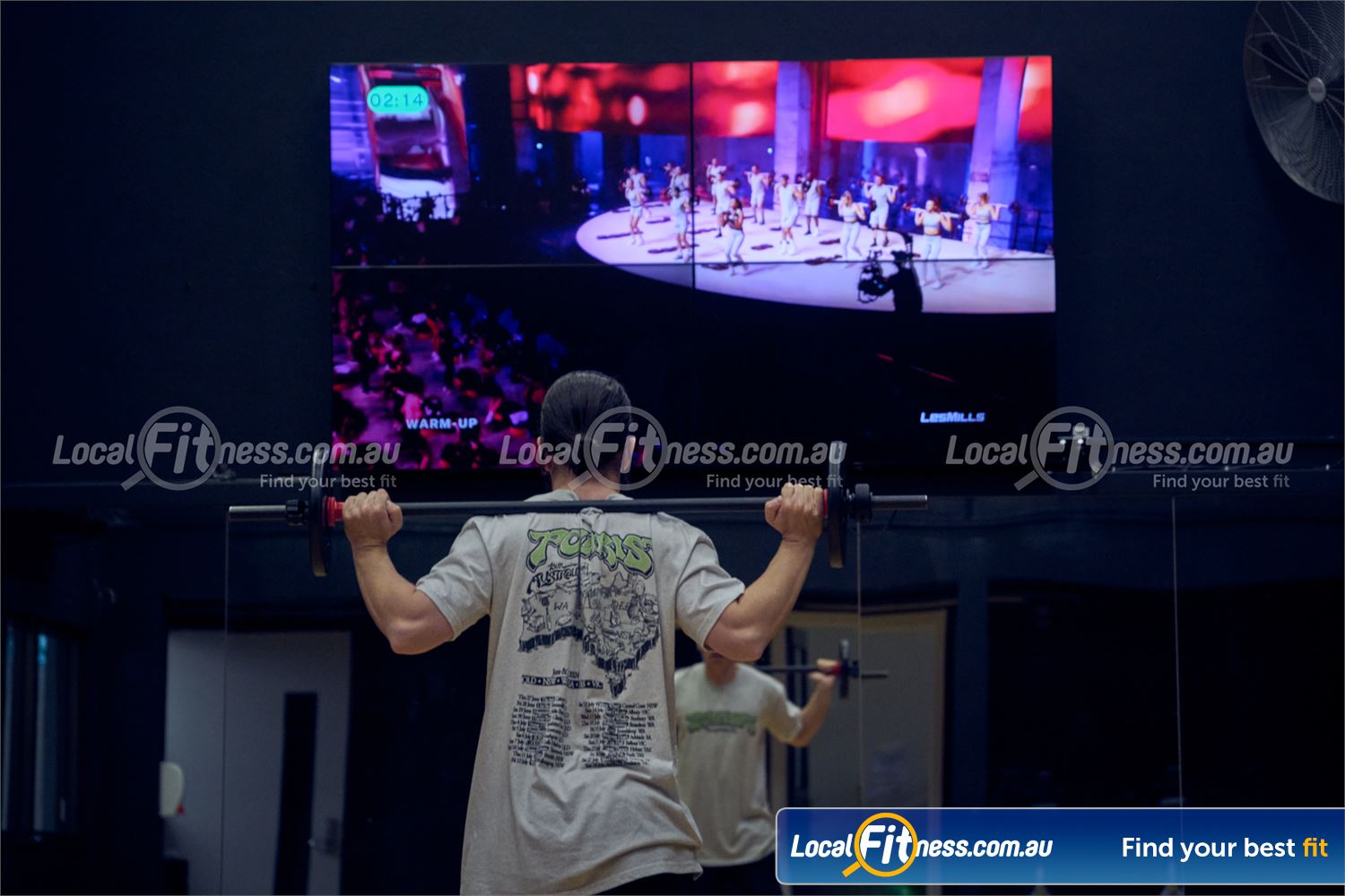 Diamond Valley Sports and Fitness Centre Greensborough Revolutionary group fitness with our Virtual class system.