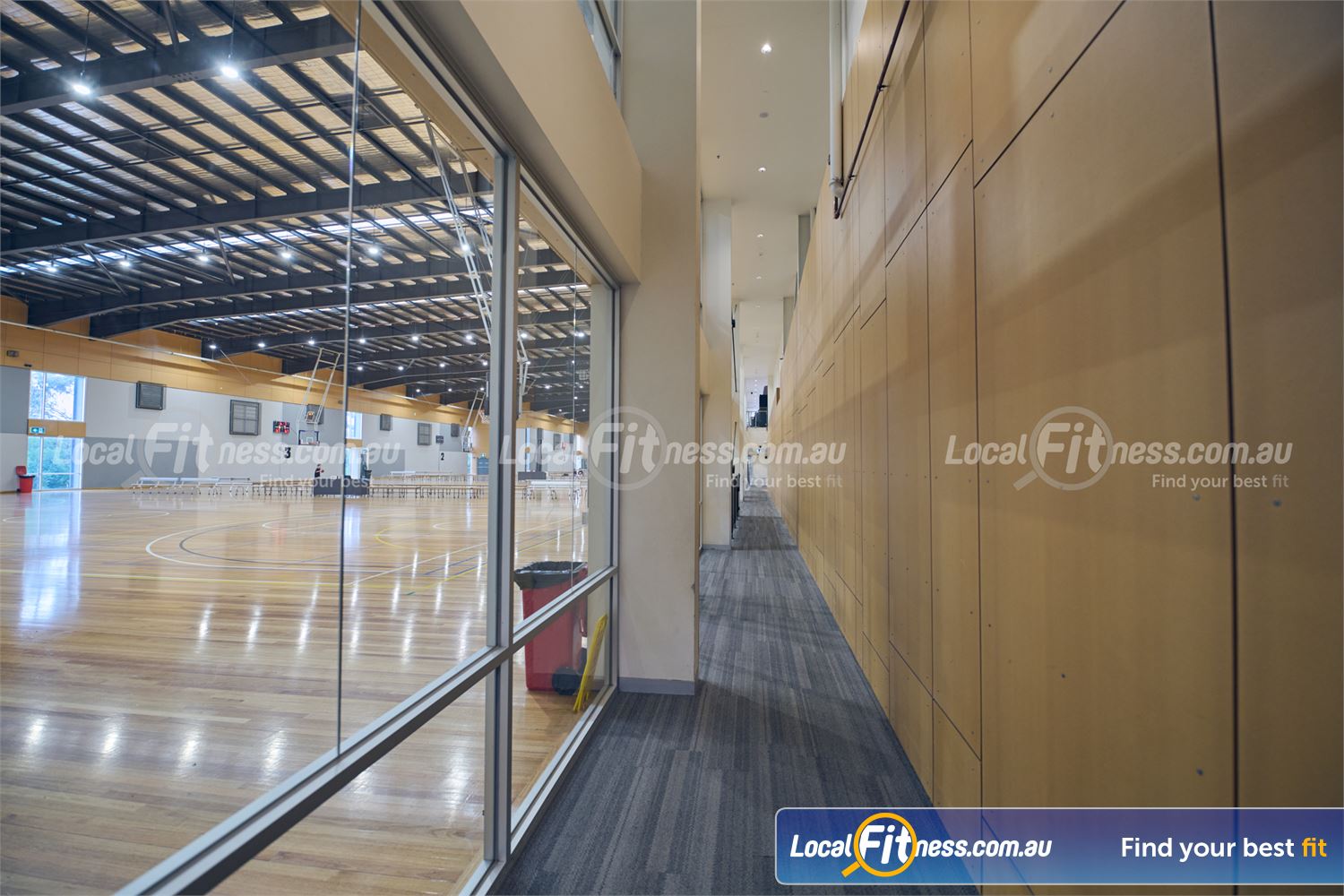 Diamond Valley Sports and Fitness Centre Near Saint Helena Multi-sport stadium for sports like basketball, netball, badminton, table tennis, and volleyball.