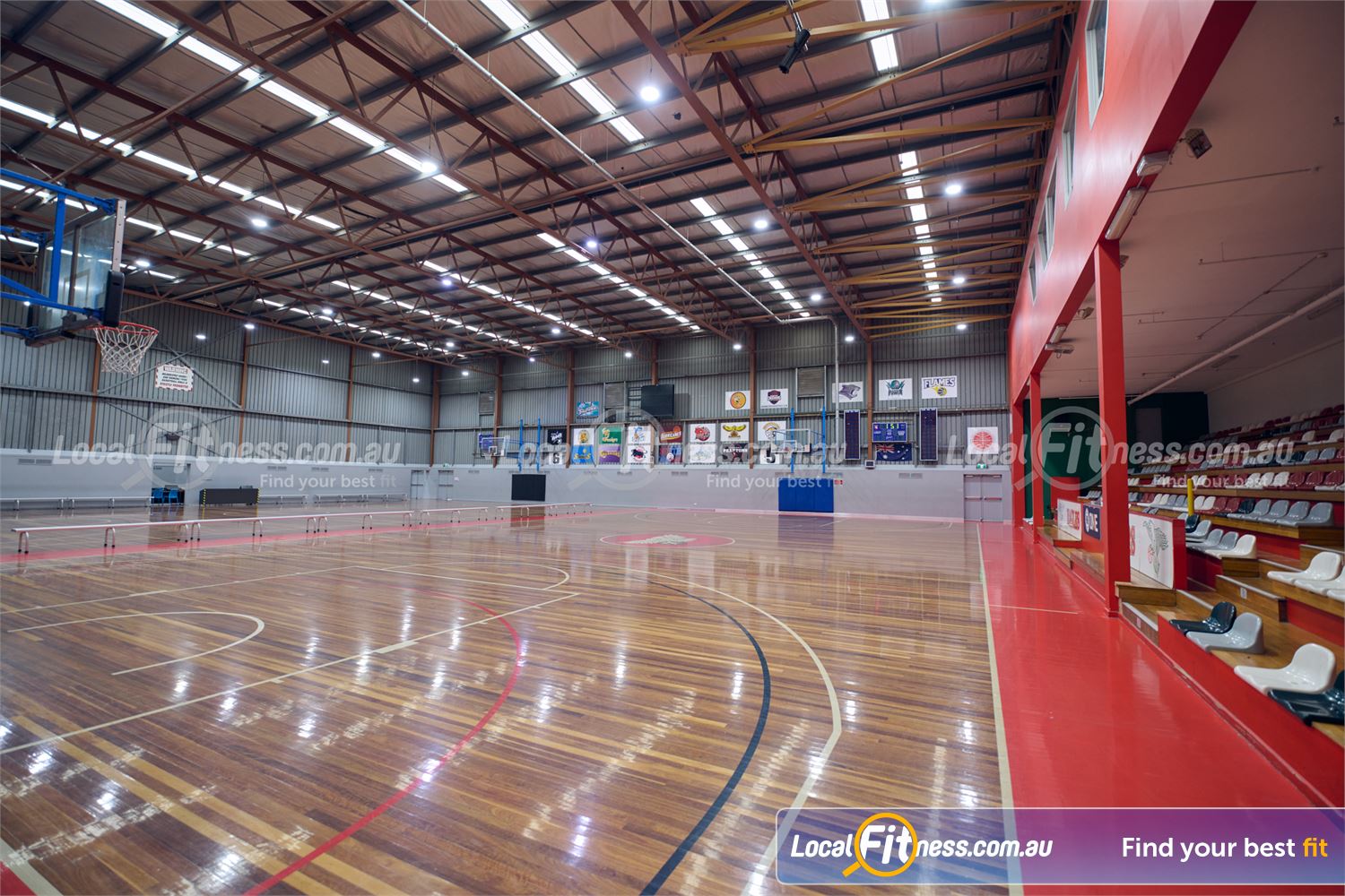 Diamond Valley Sports and Fitness Centre Near Montmorency Team sports includes netball, basketball, volleyball, dodgeball and more.
