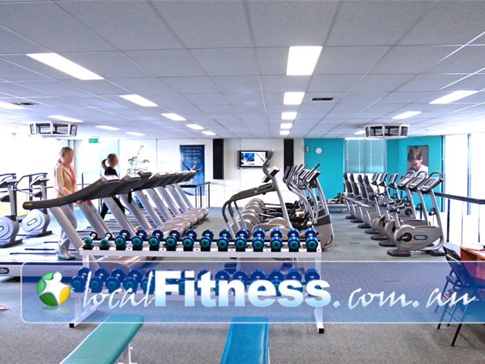 Fernwood Fitness Epping The spacious Epping gym floor for women.