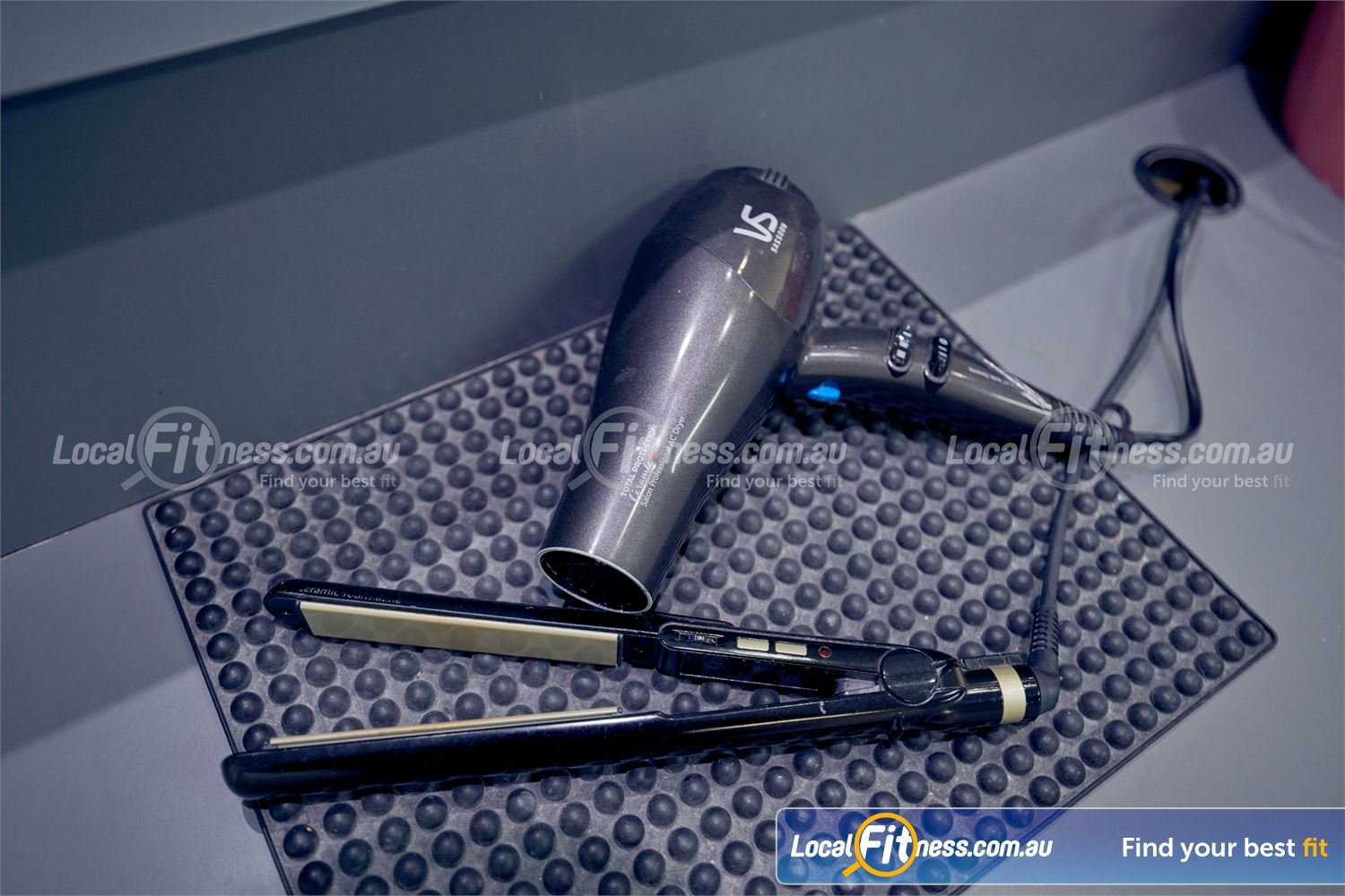 Fernwood Fitness Bankstown Complimentary hair dryers and hair straighteners at Fernwood Bankstown.