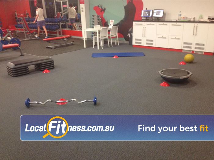 Jetts Fitness Near Iluka The spacious Currambine gym environment.