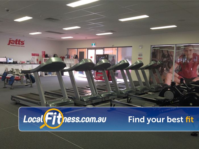 Jetts Fitness Currambine Enjoy state of the art cardio at our 24 hour Currambine gym.