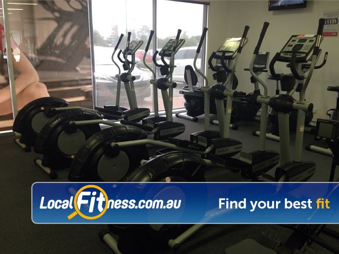 Jetts Fitness Currambine Treadmills, Cross-trainers, cycle bikes and more cardio options.
