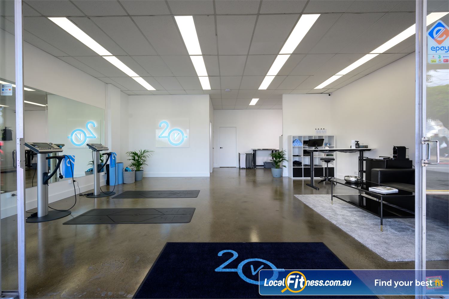 20v EMS Studio Near Windsor The dedicated 20v EMS Prahran studio in Melbourne.