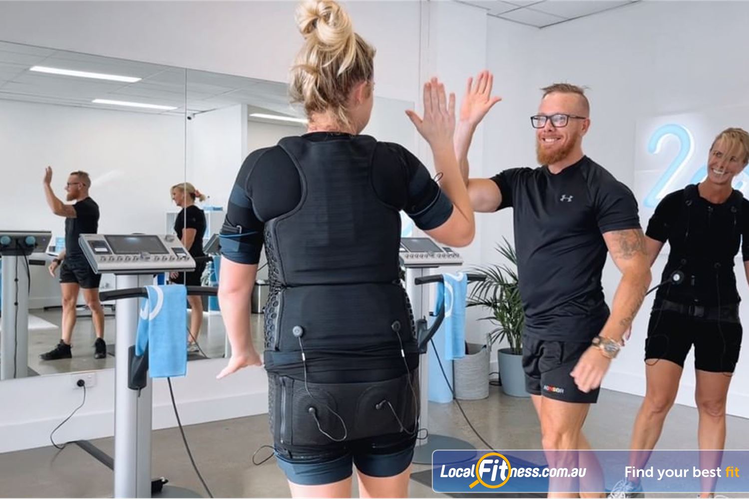 20v EMS Studio Near St Kilda EMS is a new wave of training with over 6500 EMS studios in Europe alone. Be the first in Australia to ride the wave.